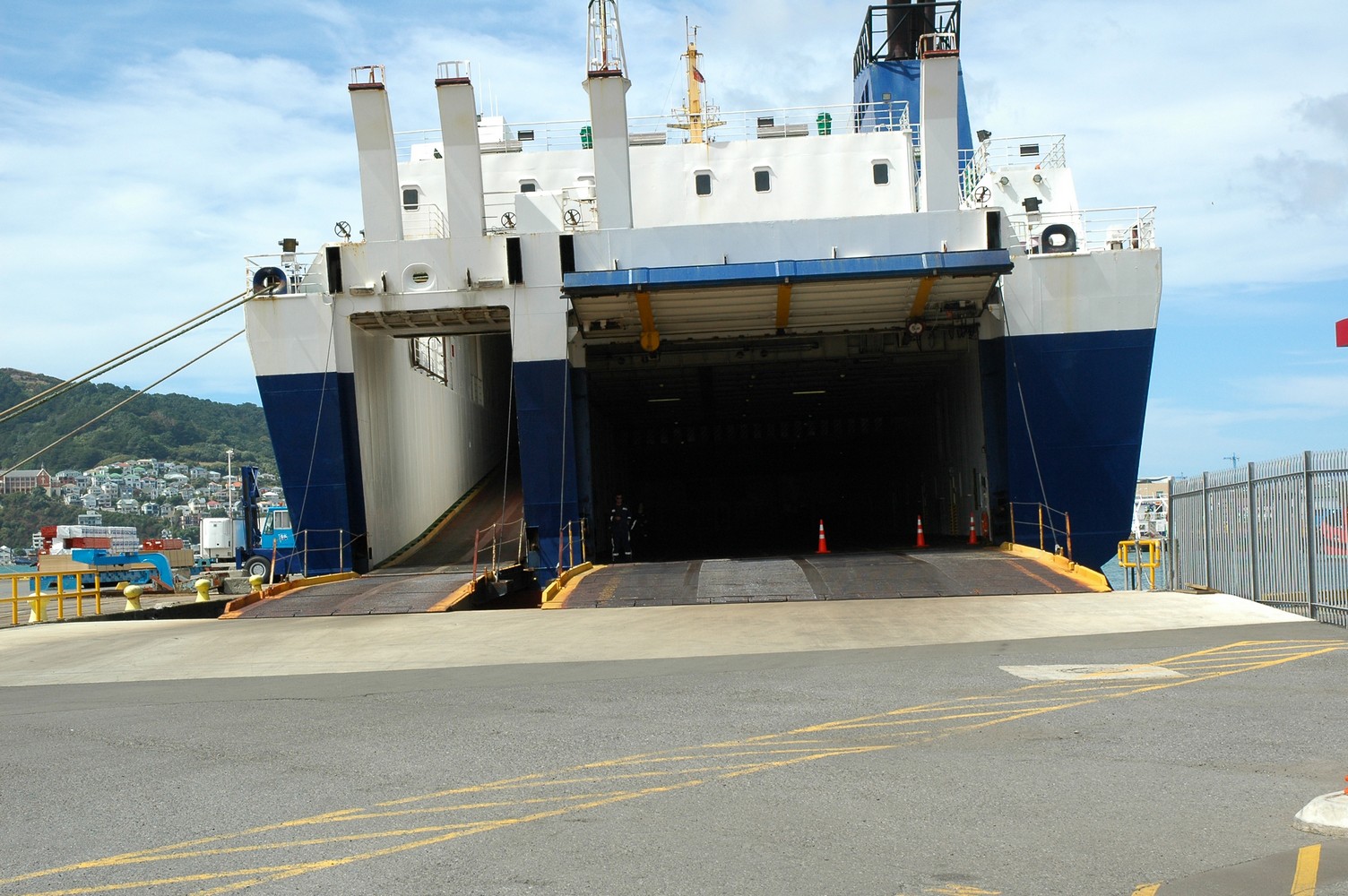 006   22 01   Overtocht Wellington   Picton